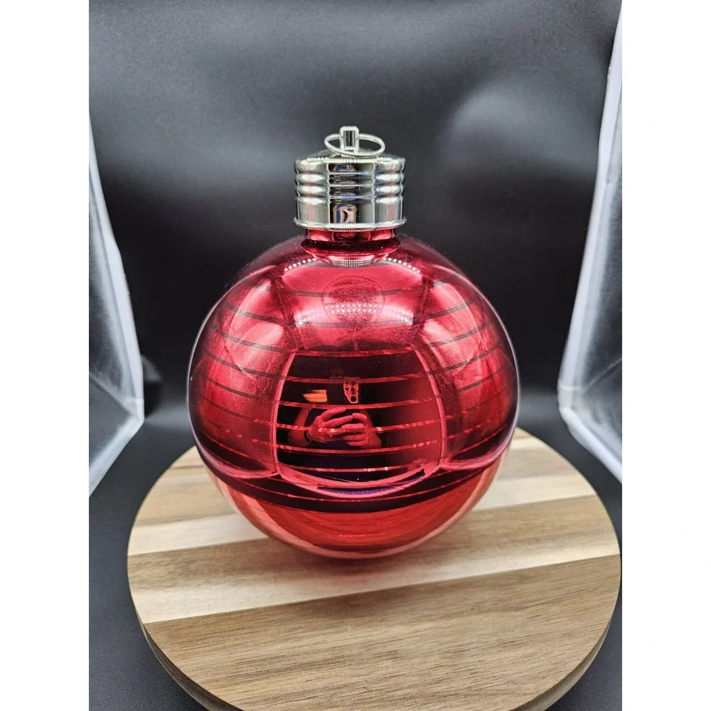 Light Up Oversize Red Christmas Ball Ornament‎ LED
